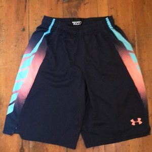 Boys under armour basketball shorts